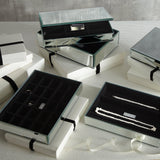 Glass jewellery earring tray (British brand)