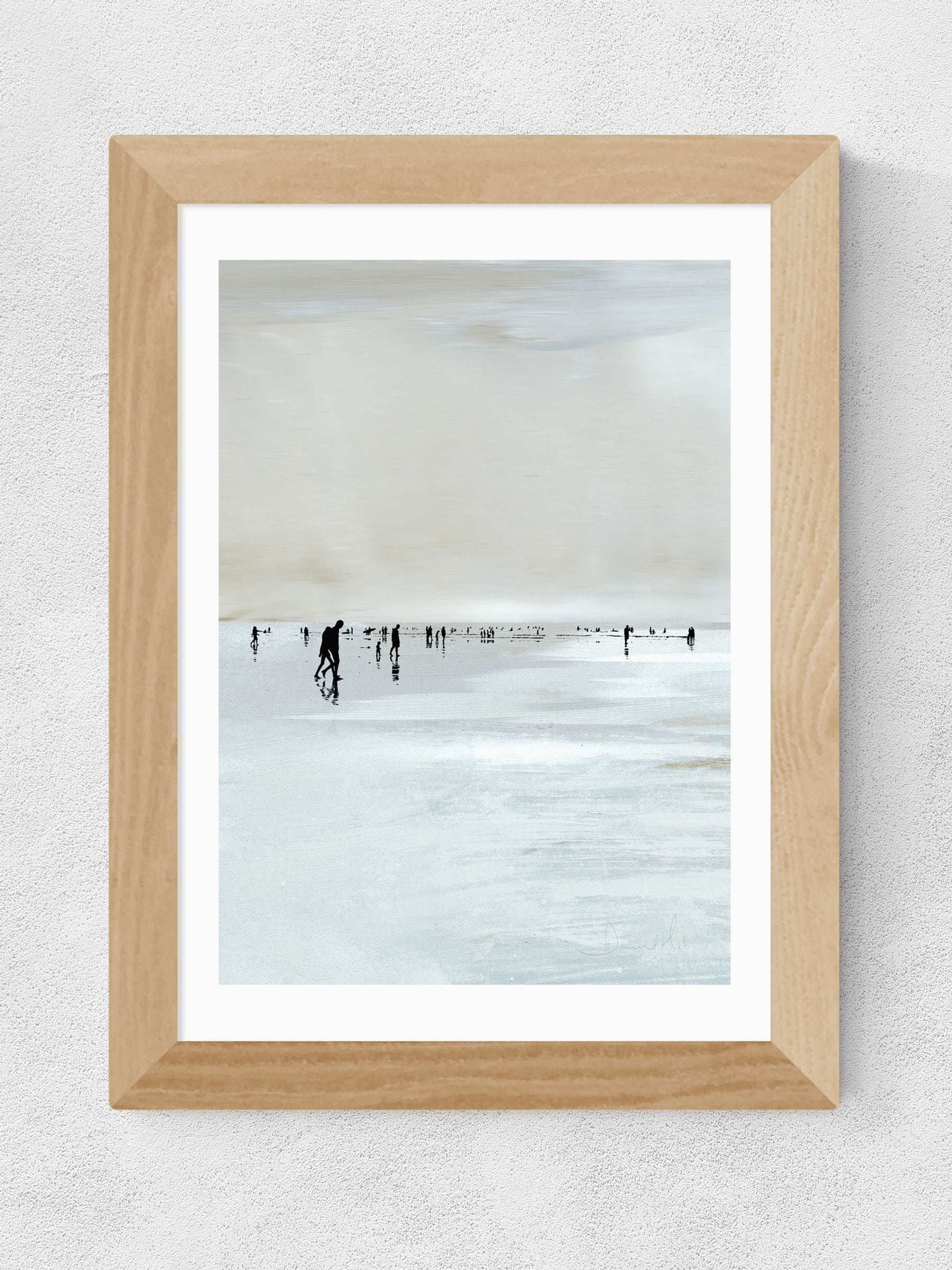 East End Prints Oak Beachy by Dan Hobday