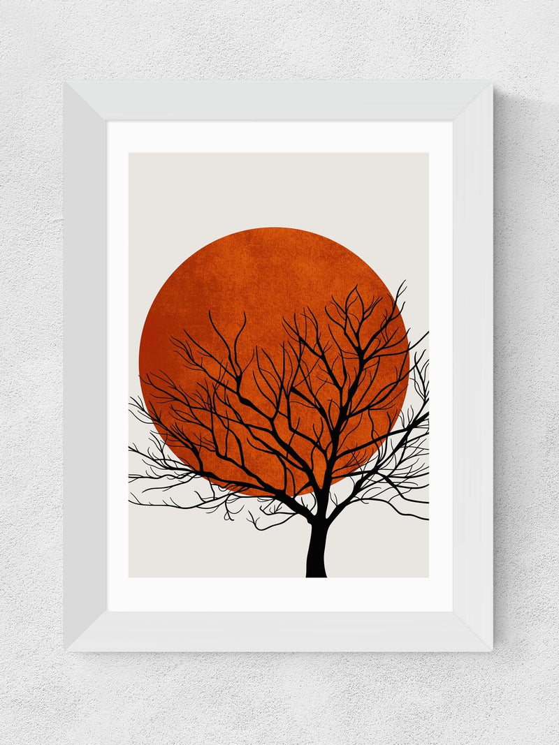 East End Prints White Warm Winter art print - British product