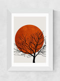 East End Prints White Warm Winter art print - British product