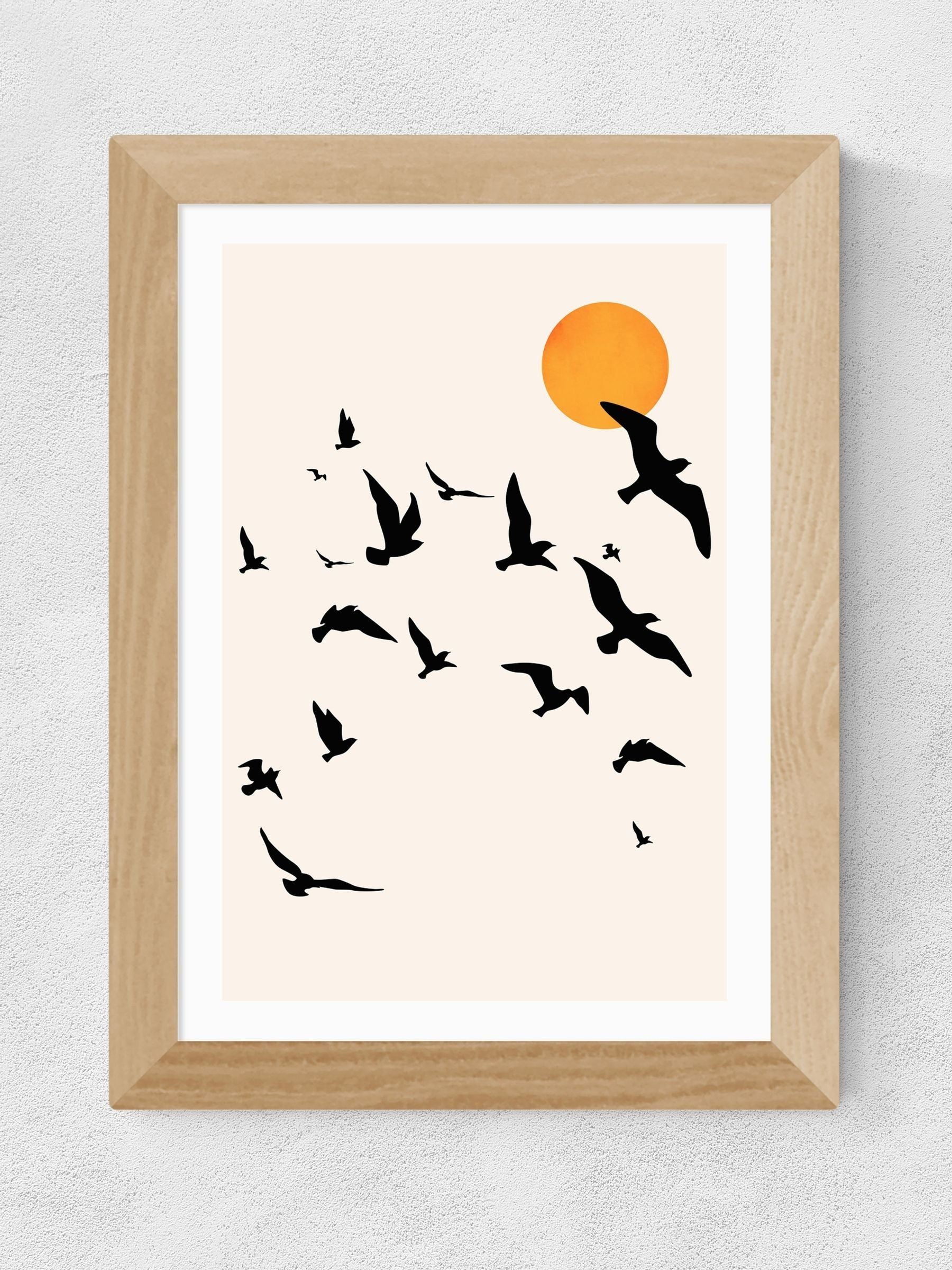 East End Prints Oak Up and Away by Kubistika art print - British product