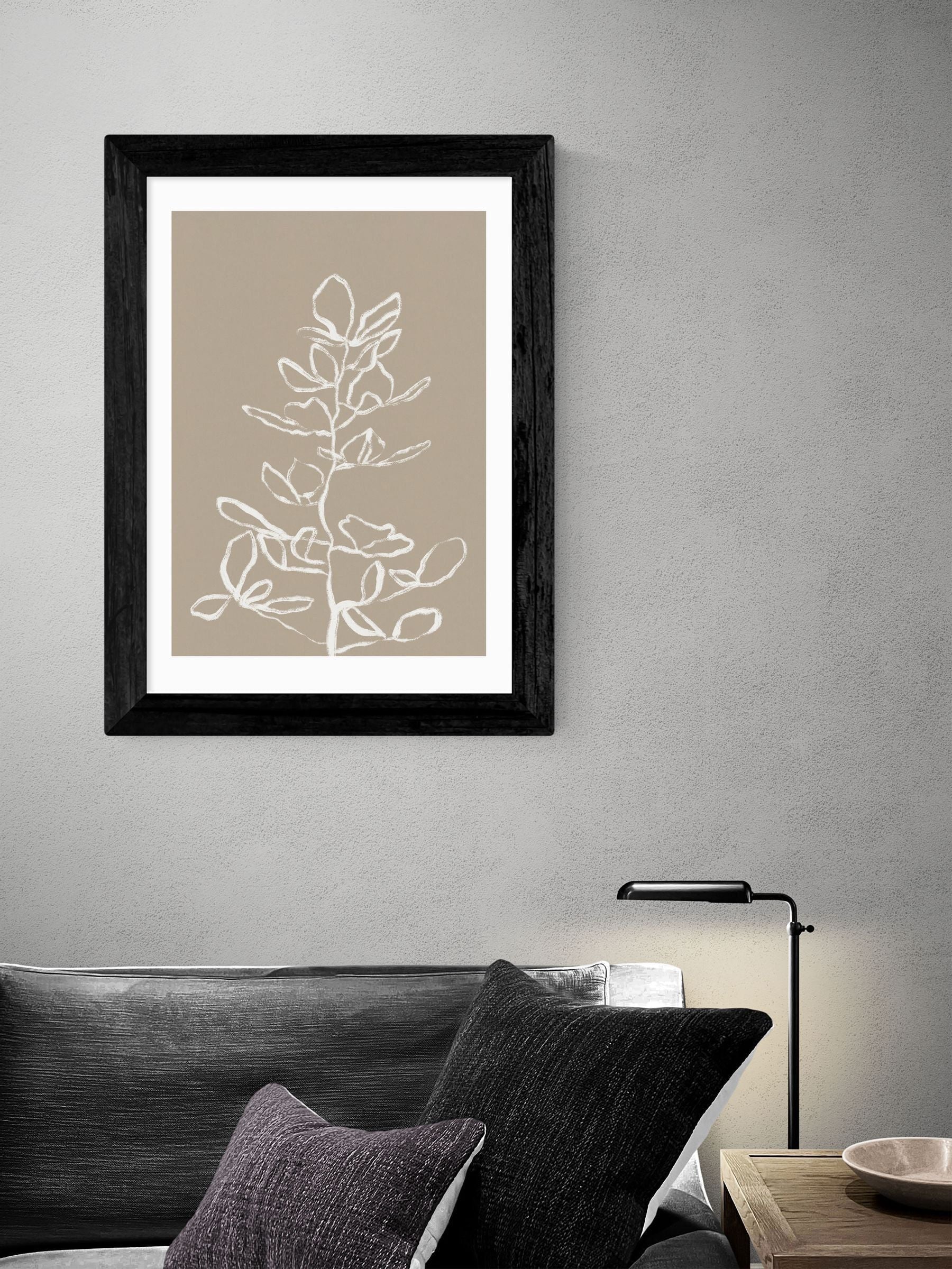 East End Prints Black Elegant Branch by Alisa Galitsyna