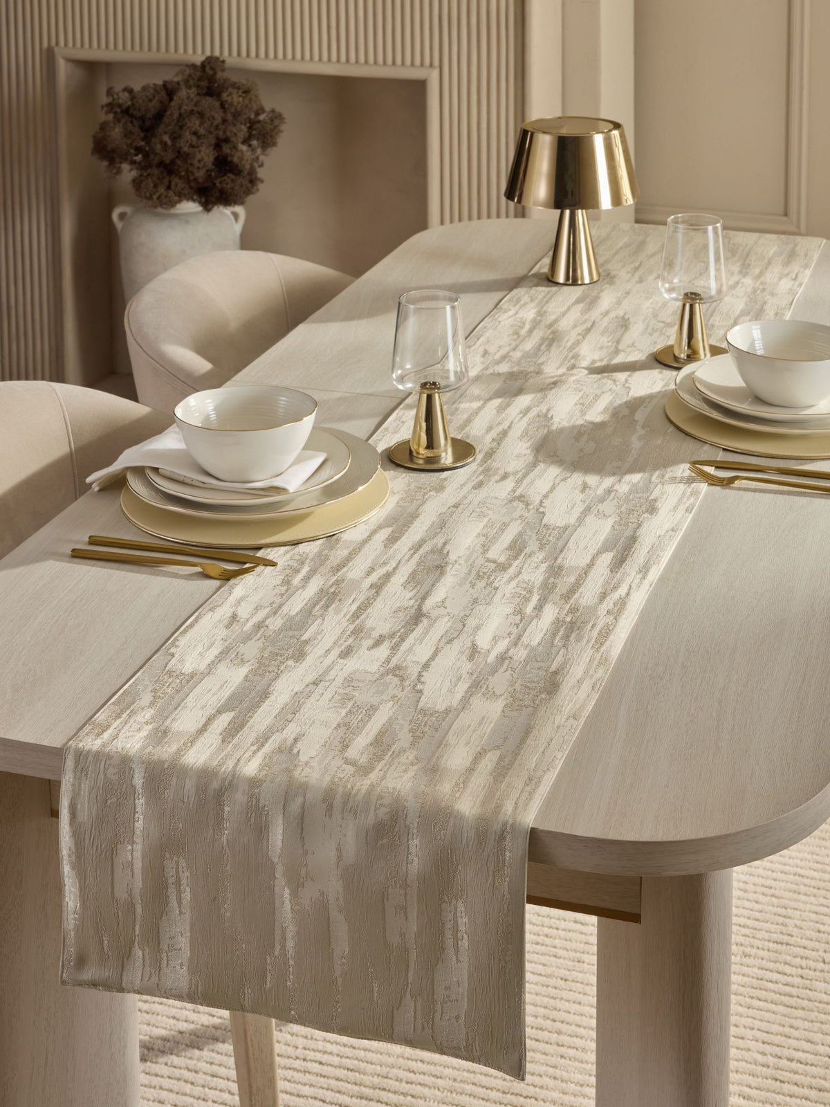 Gold Table Runner