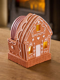 Set of 4 Natural Gingerbread Light Up Coasters