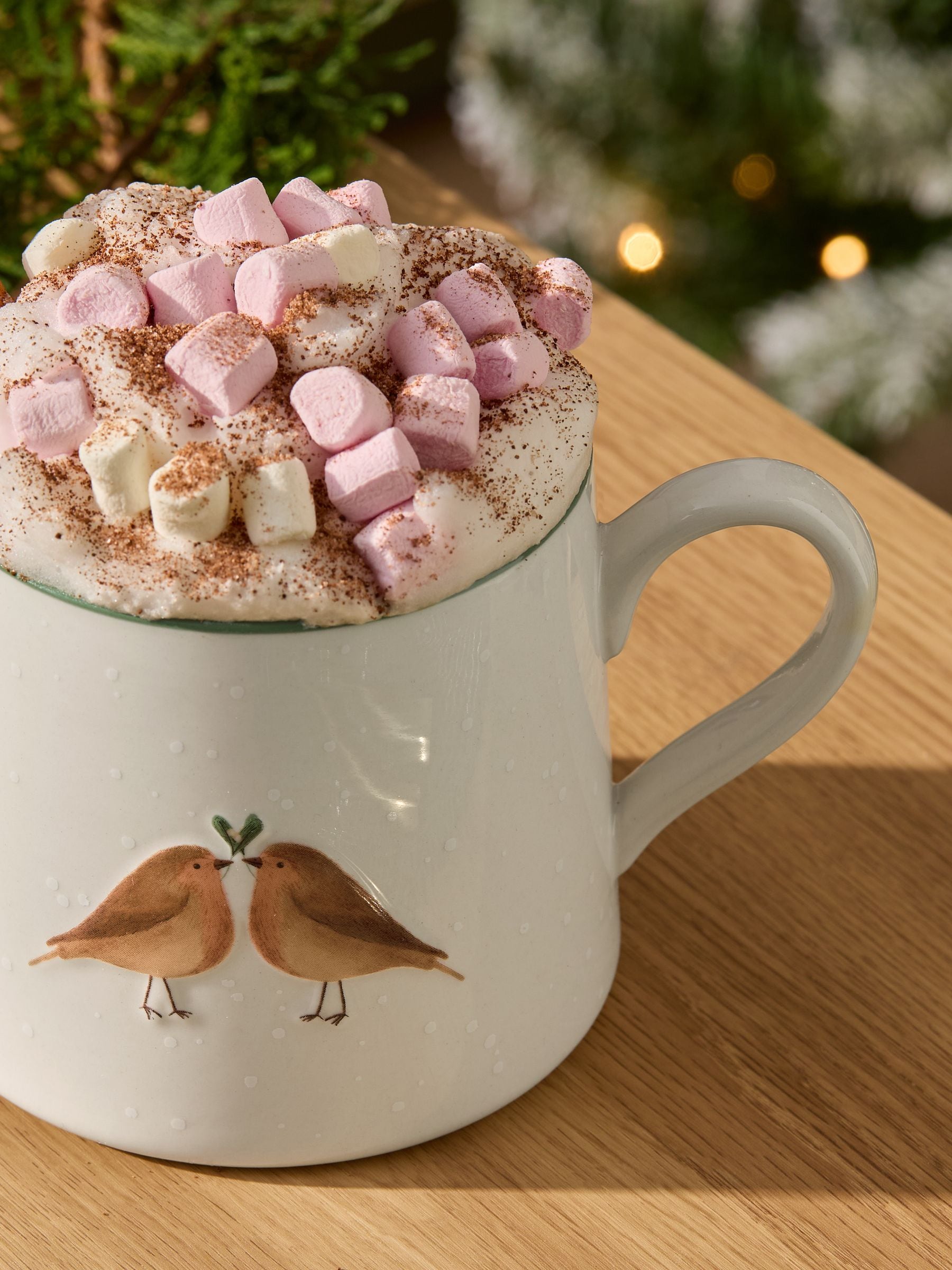 Natural Robins Mug