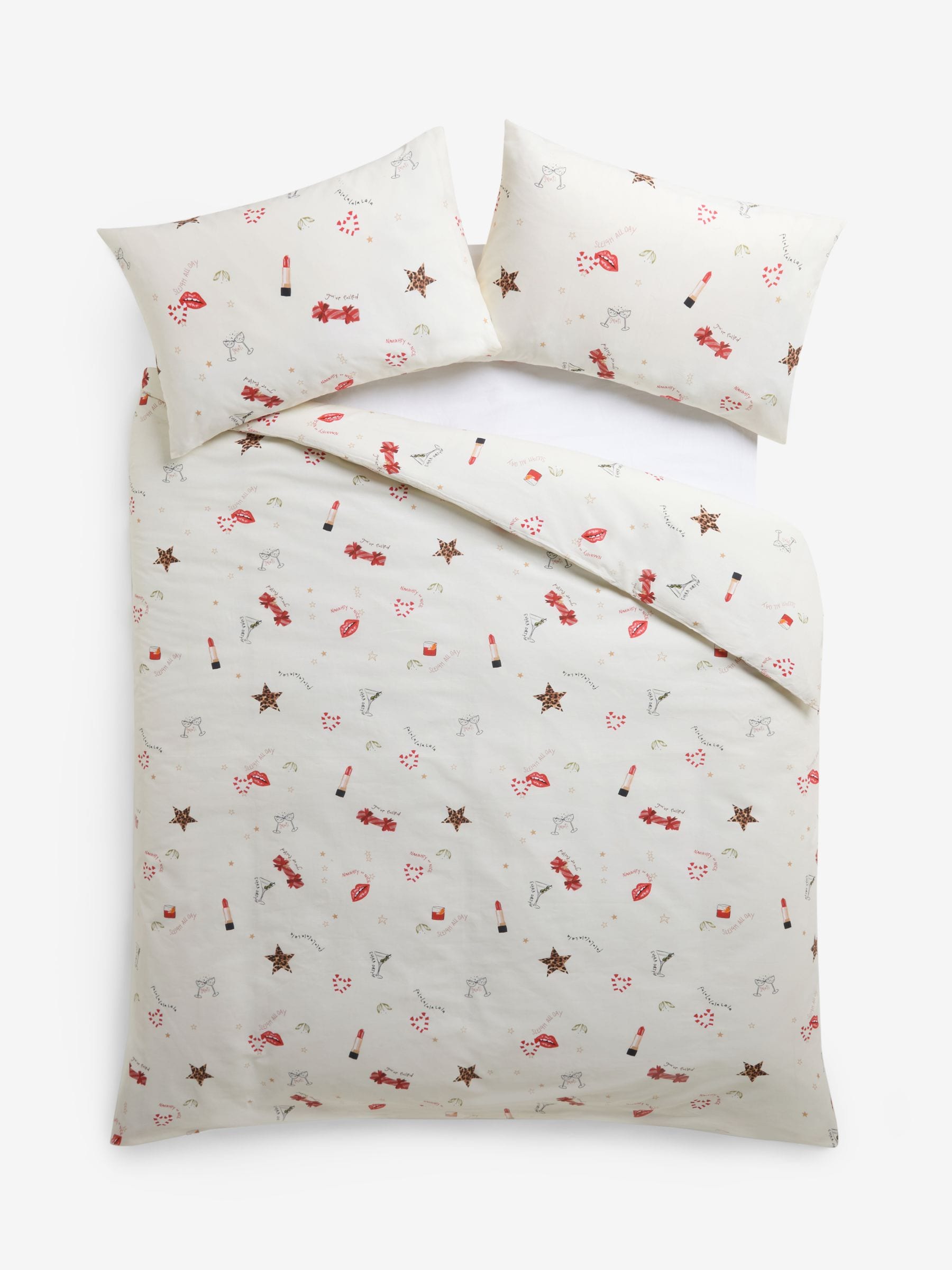 Rockett St George Festive duvet cover set, imported from the UK