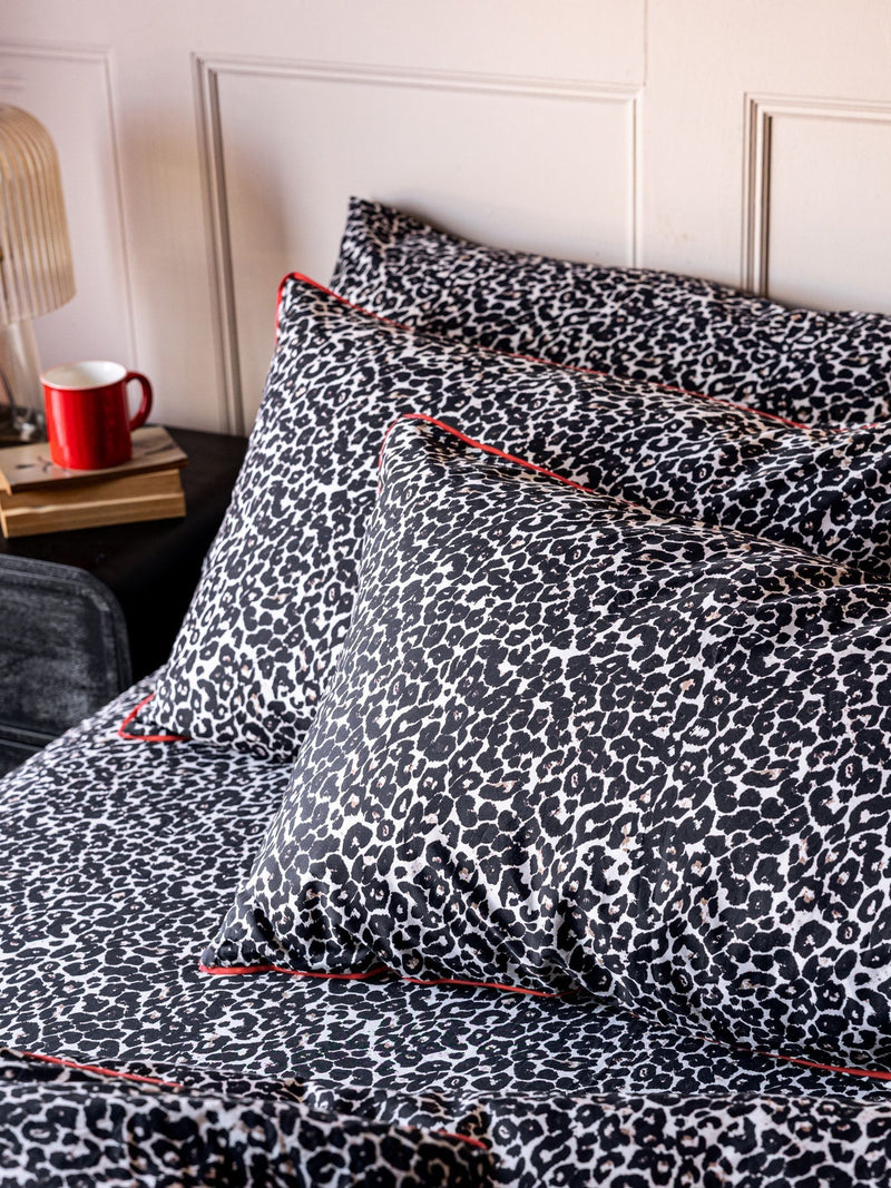 Rockett St George Snow Leopard bedding set, imported from the UK