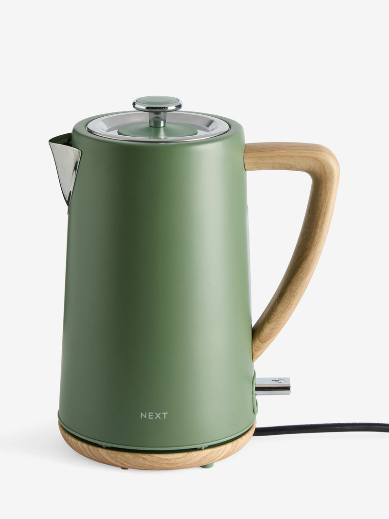 Green Bronx electric kettle 1.7 litre - British product