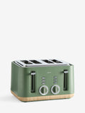 Green Bronx 4 Slice Toaster