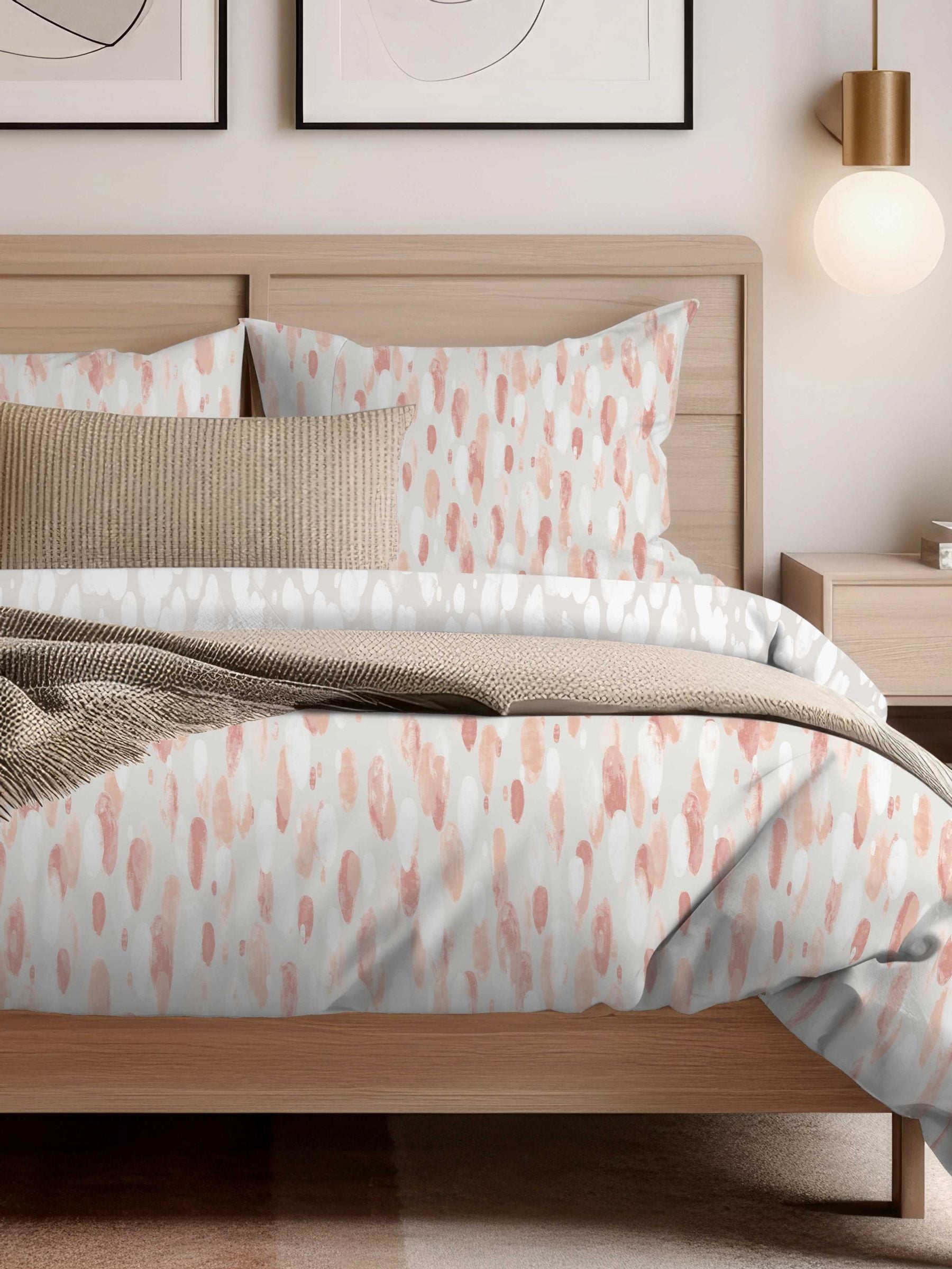 Copenhagen Home Pink Rayne Duvet Cover Set