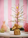 Decoris Easter foam tree with jute base 58cm height - British product