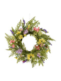 Everlands Floral Spring Wreath