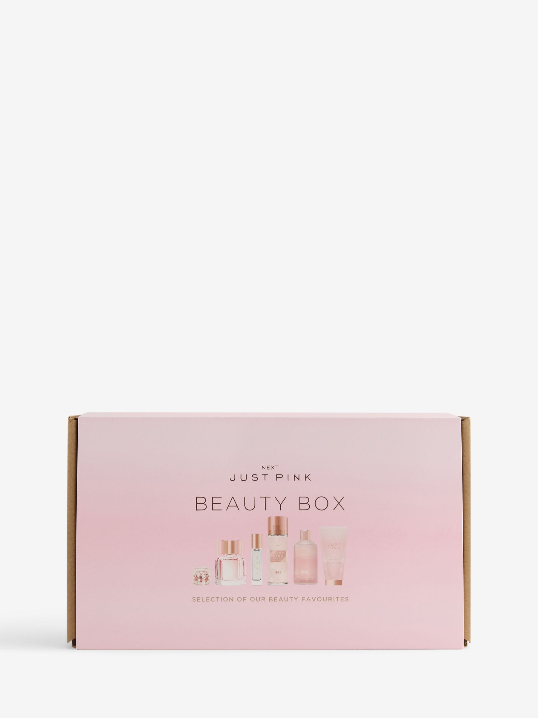 Just Pink beauty box gift set, UK version