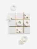 White/Gold Noughts And Crosses Game