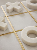 White/Gold Noughts And Crosses Game