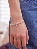 Estella Bartlett Silver Tone CZ Star Sienna Bracelet 16.5cm - British product
