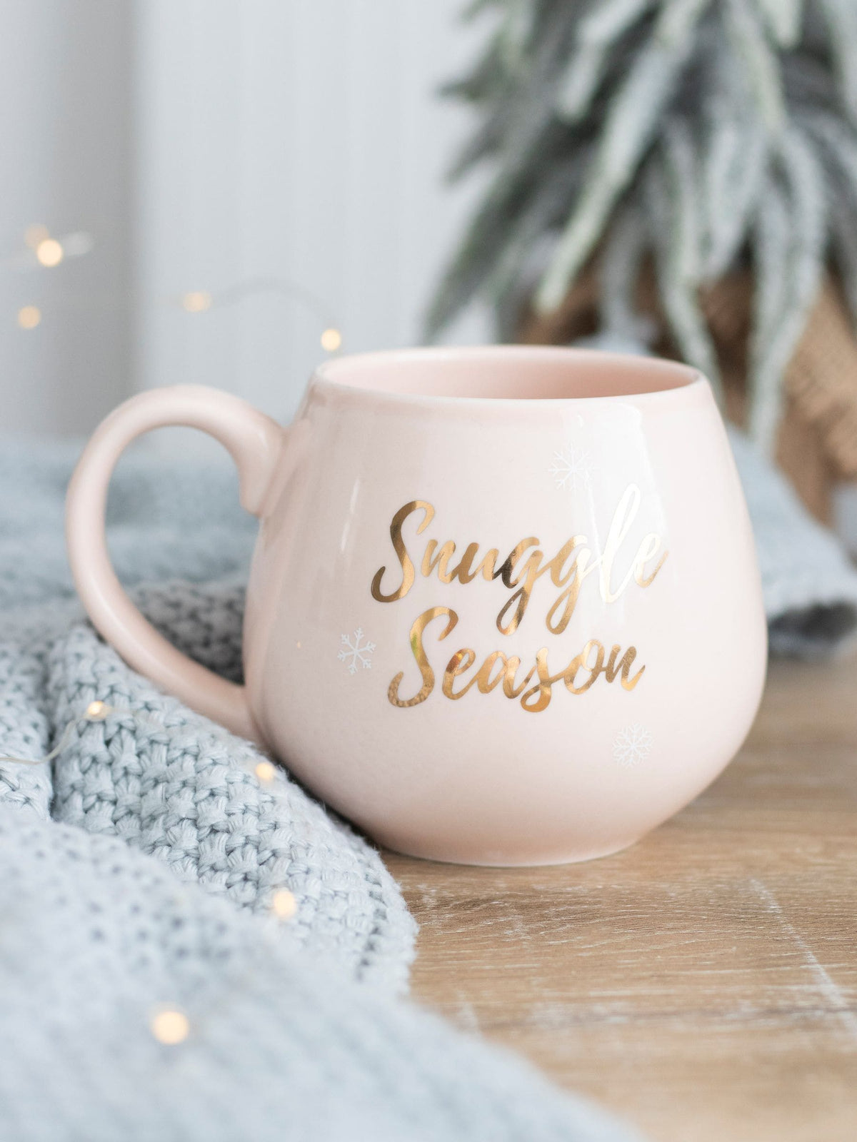 Something Different Ceramic Mug Pink Gold 10cm (British brand)