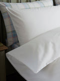 Laura Ashley White 100% Cotton Rianne Duvet Cover and Pillowcase Set