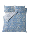 Laura Ashley Blue Seaspray Marlbrook duvet cover and pillowcase set, UK version