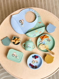 JoJo Maman Bébé Silicone Sippy Cup Tractor Print, UK version