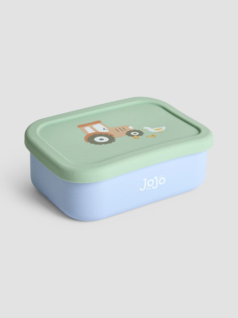 JoJo Maman Bébé Printed Square Silicone Lunch Box