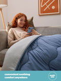 Silentnight Summer Breeze Seersucker Coverless Duvet Set (British brand)