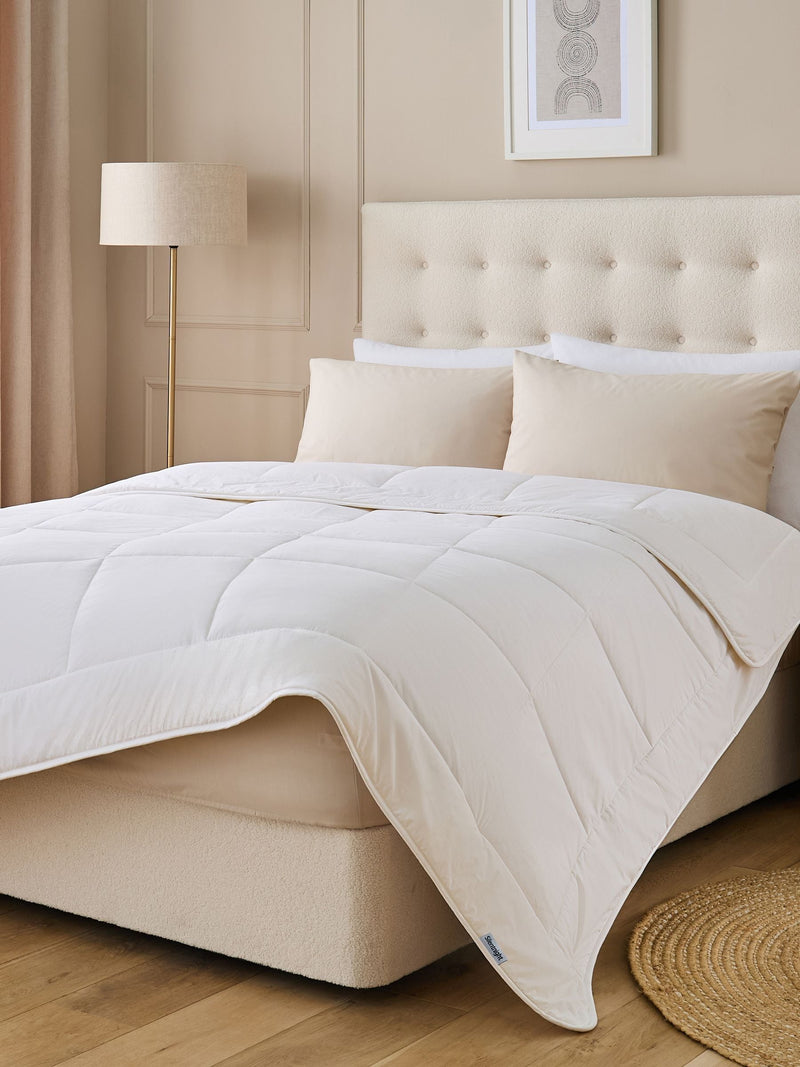Silentnight Luxury Natural Lightweight Wool White Duvet (British brand)