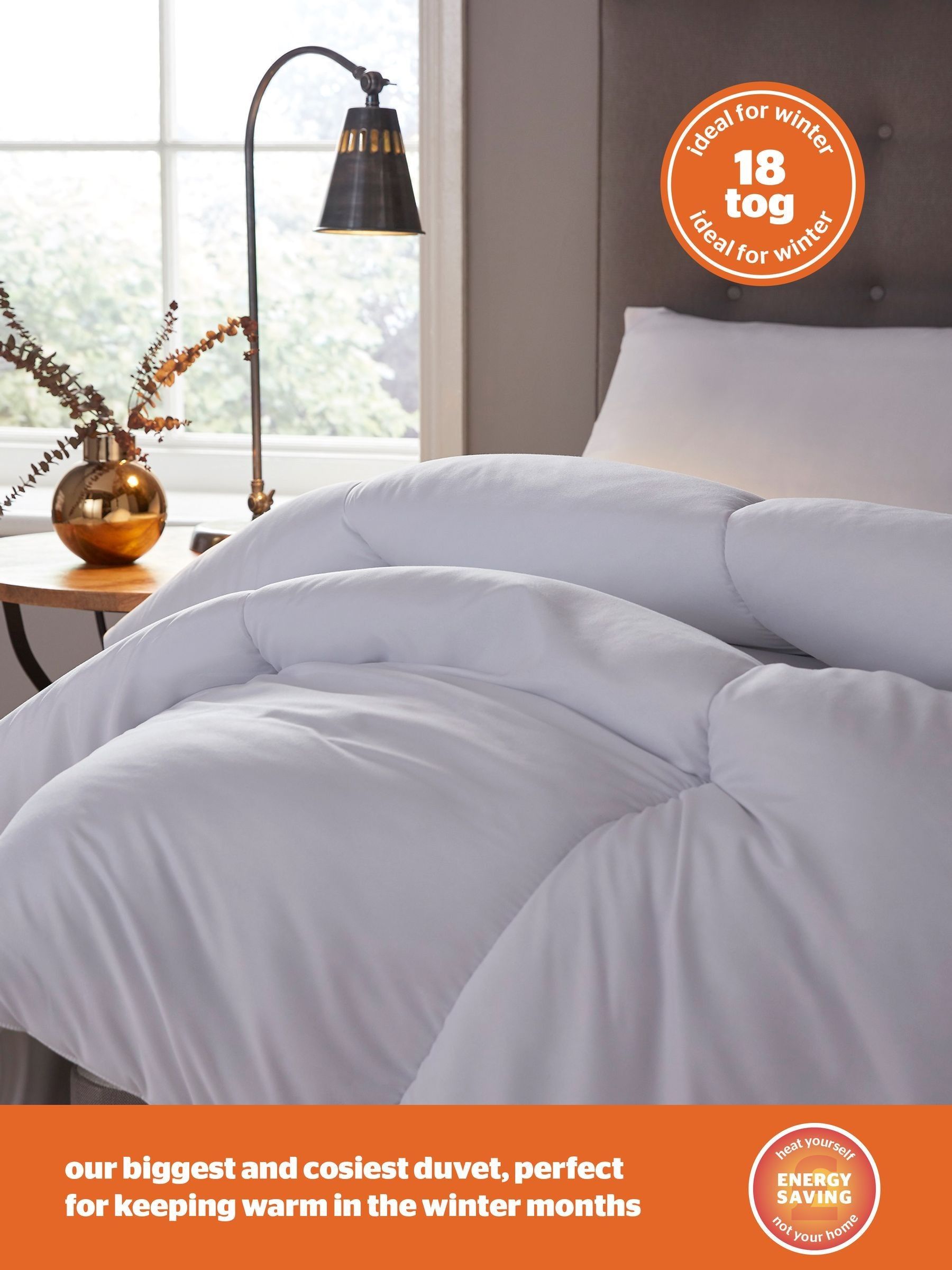 Silentnight Warm & Cosy 18 Tog Double Duvet (British brand)