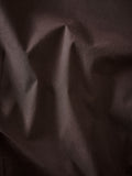 Chocolate brown duvet cover and pillowcase set - British product