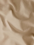 Natural Supersoft 100% Brushed Cotton Duvet Cover Plain and Pillowcase Set