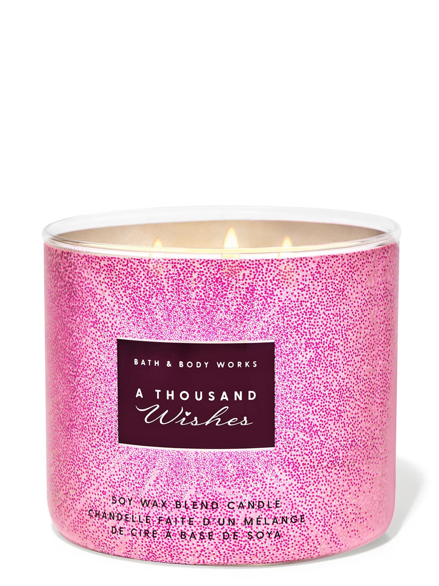Bath & Body Works A Thousand Wishes 3 wick candle 411g - British product