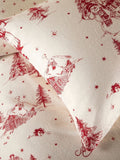 Vantona Red Christmas Santa duvet cover set (British brand)