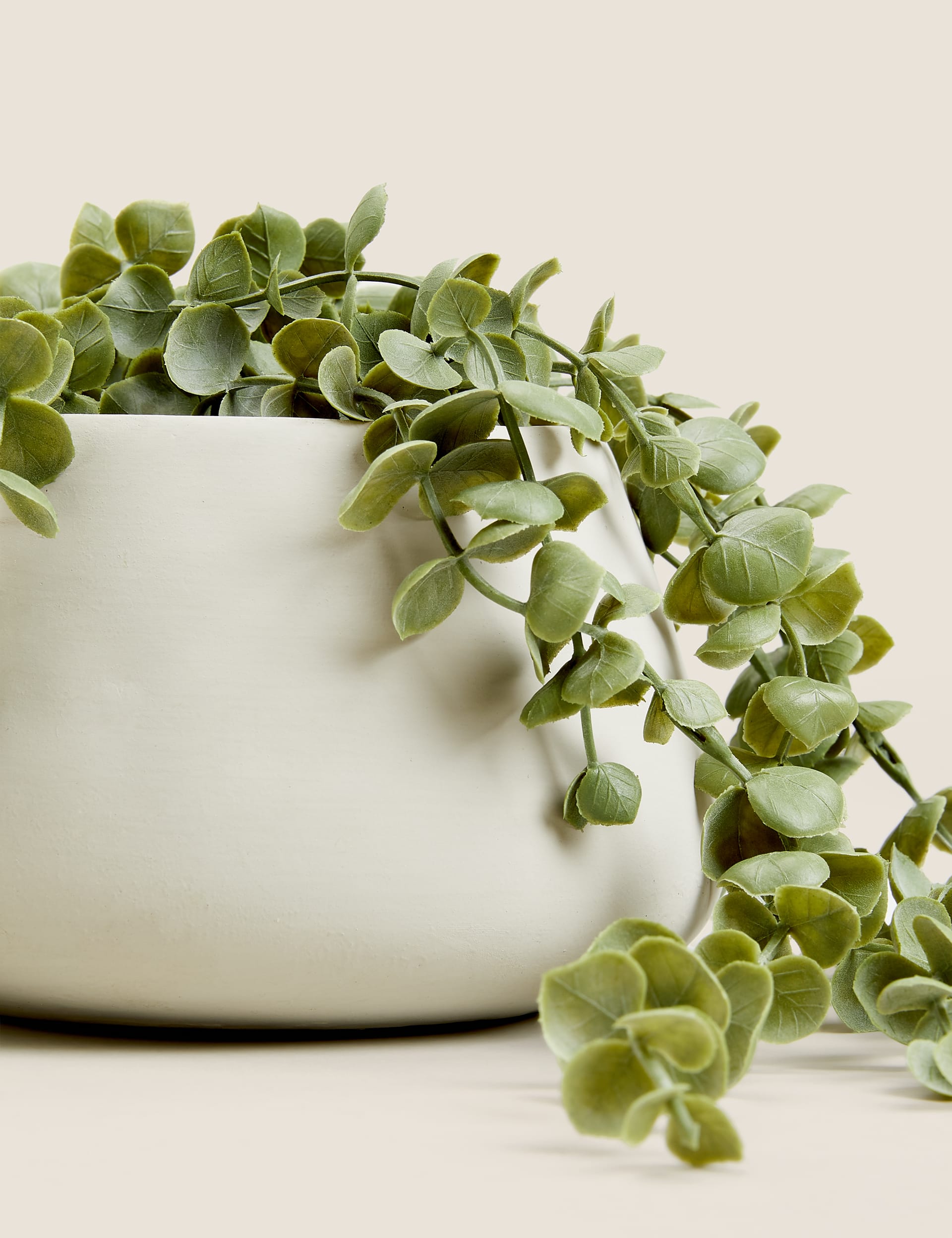 Moss & Sweetpea artificial trailing string of hearts plant 36cm - British product