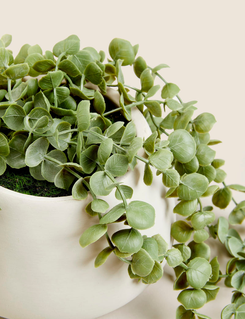 Moss & Sweetpea artificial trailing string of hearts plant 36cm - British product