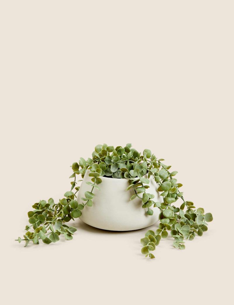 Moss & Sweetpea artificial trailing string of hearts plant 36cm - British product