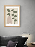 East End Prints Oak Tulip Framed Art Print - British product