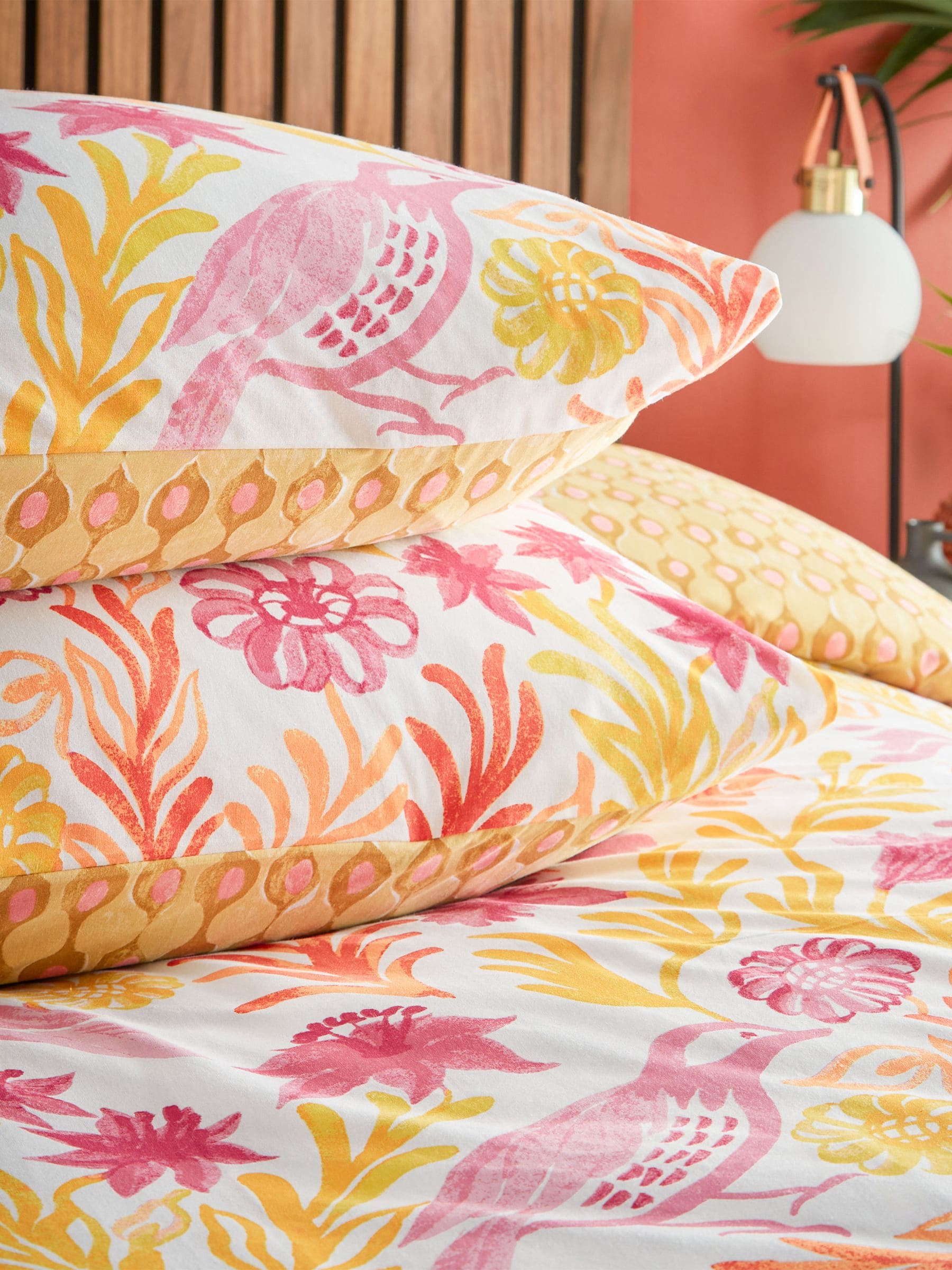 Furn Citrus Alentejo reversible duvet cover and pillowcase set - British product