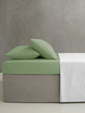 Catherine Lansfield sage green easy care percale fitted sheet - British product