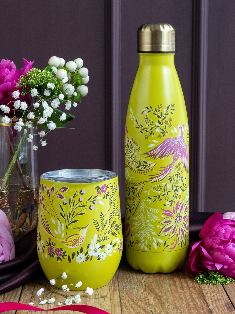 Sara Miller Green Haveli Garden water bottle 500ml (British brand)