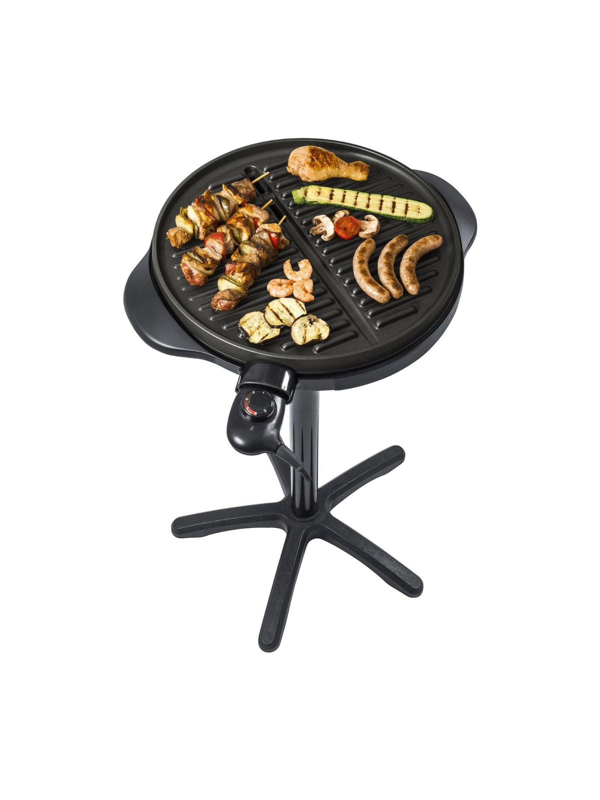 Callow Silver Electric Kitchen BBQ Grill