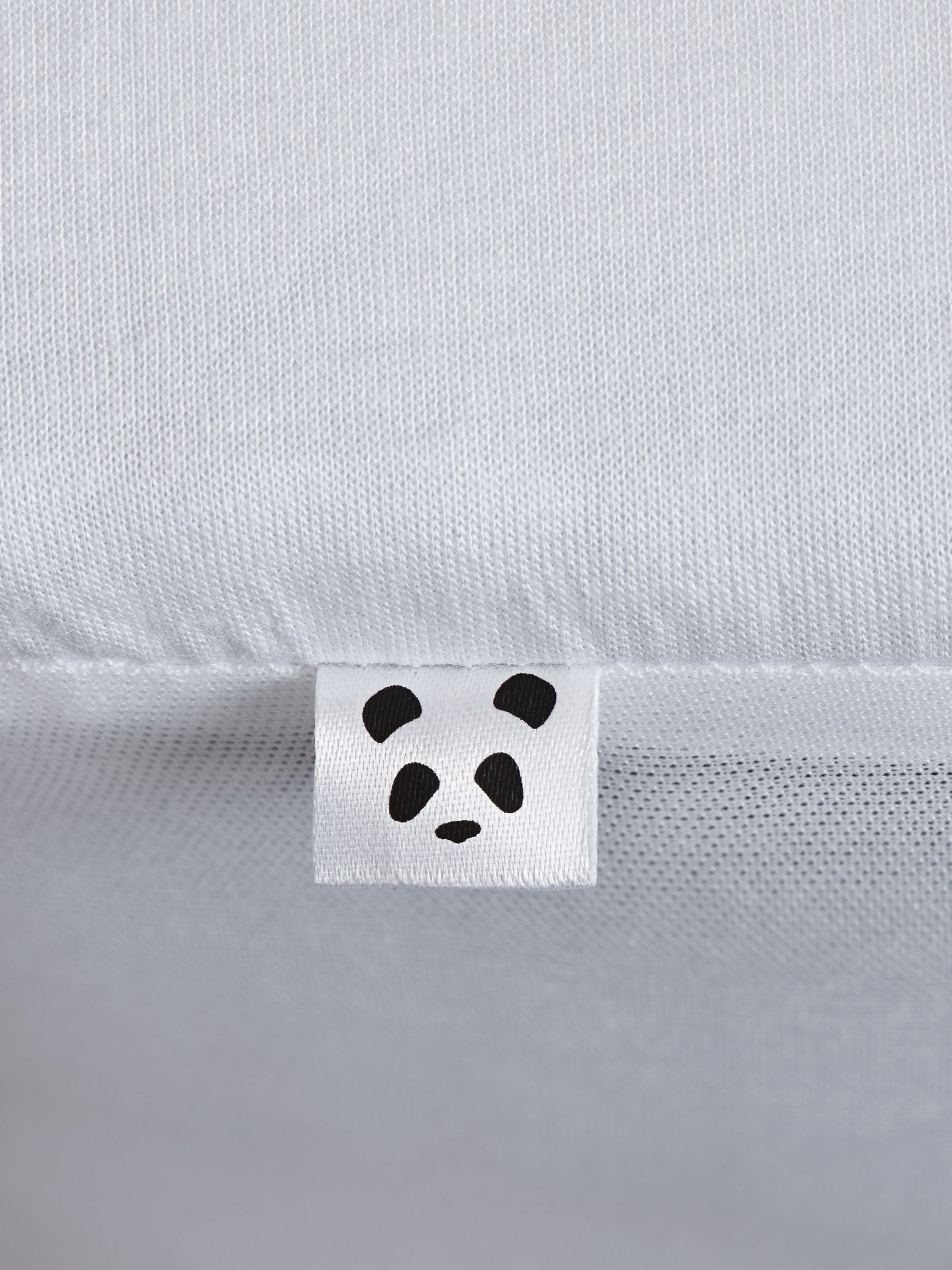 Panda white cot mattress protector 120x60cm, imported from the UK