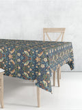William Morris Gallery Blue Strawberry Thief tablecloth 132x178cm (British brand)