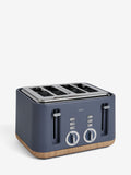 Blue Bronx 4 slice toaster - British product