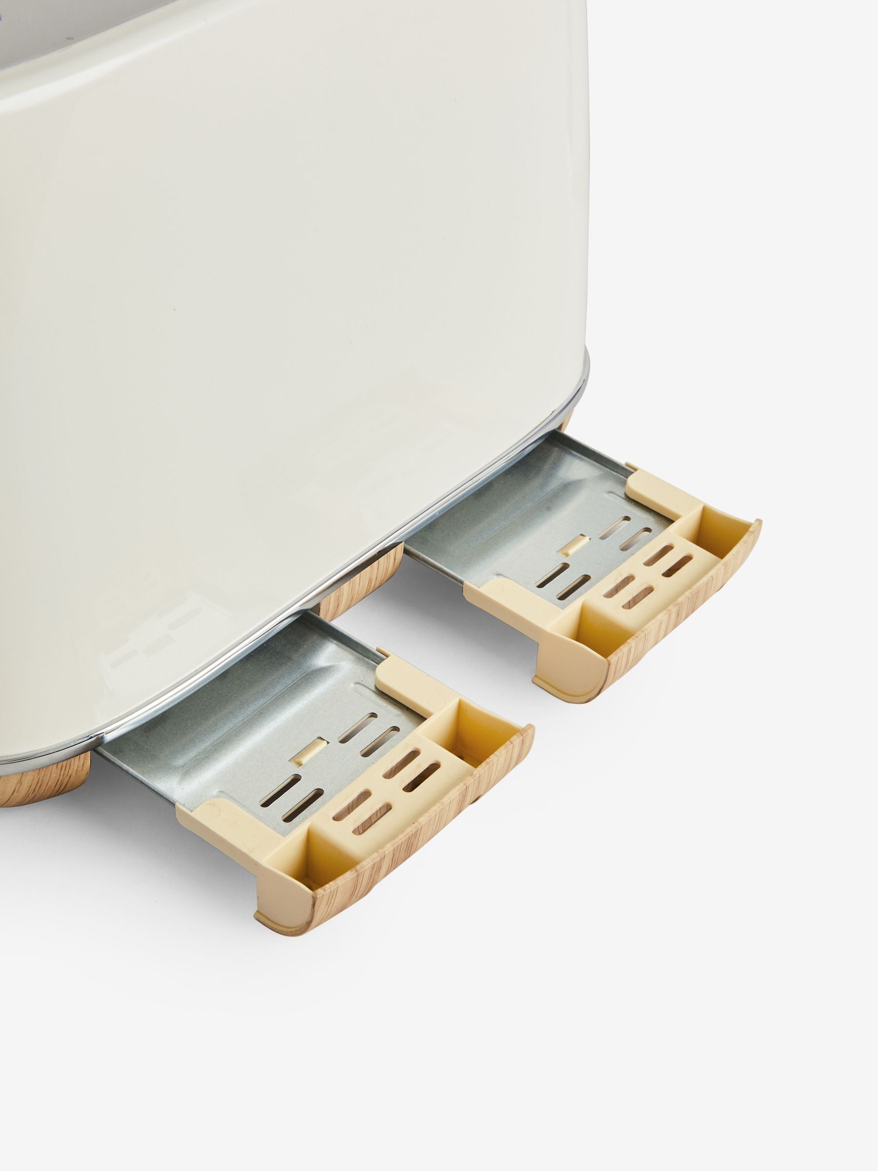 Cream Malvern four-slice toaster - British product