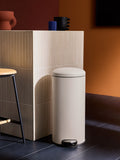 MADE.COM Joss Cream Pedal Bin 30 Litre, imported from the UK