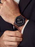 Brown Strap Chunky Watch