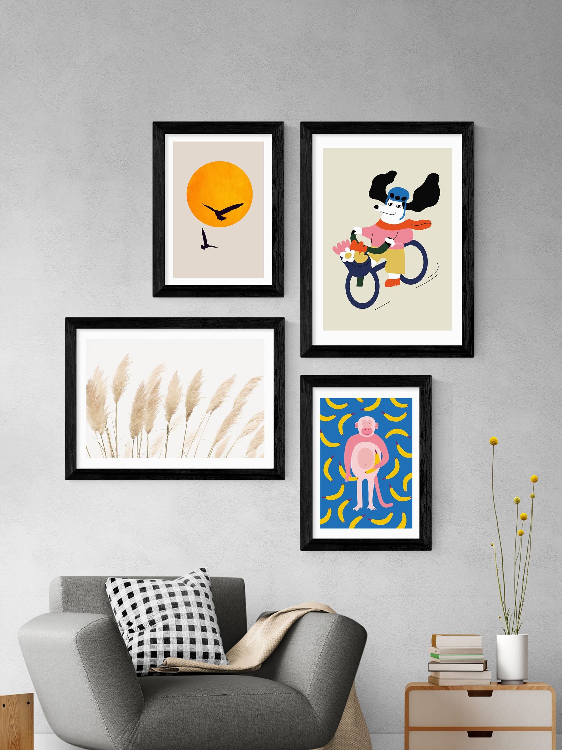 East End Prints The Beauty of Life framed art print - British product