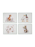 Royal Worcester Wrendale Designs Wildflowers placemats set of 4 40x29cm (British brand)