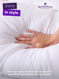 Slumberdown 2 Pack Firm Feels Like Down Super Support Pillows