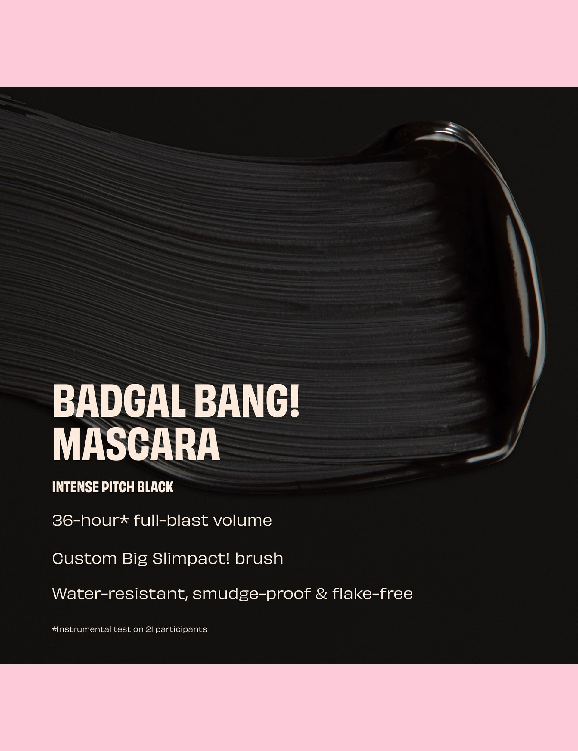 Benefit Badgal Bang volumising mascara travel size mini 4g - British product